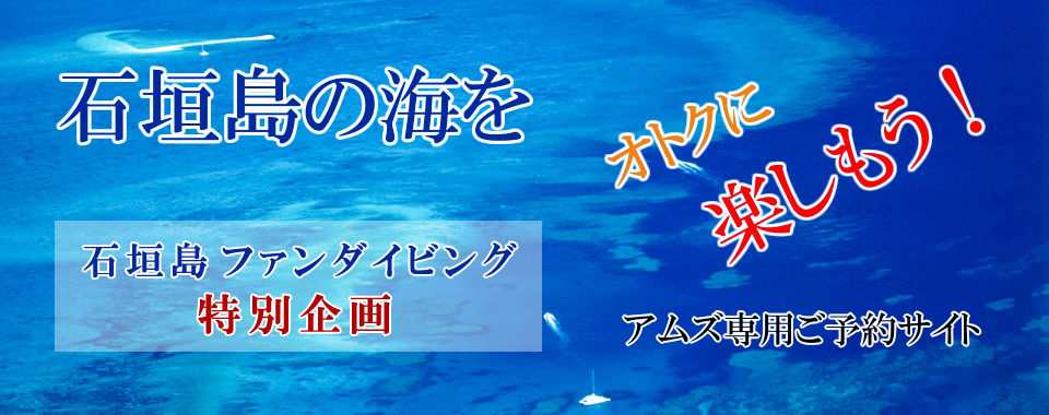 石垣島ダイビング・体験ダイビング・シュノーケル　3社合同企画